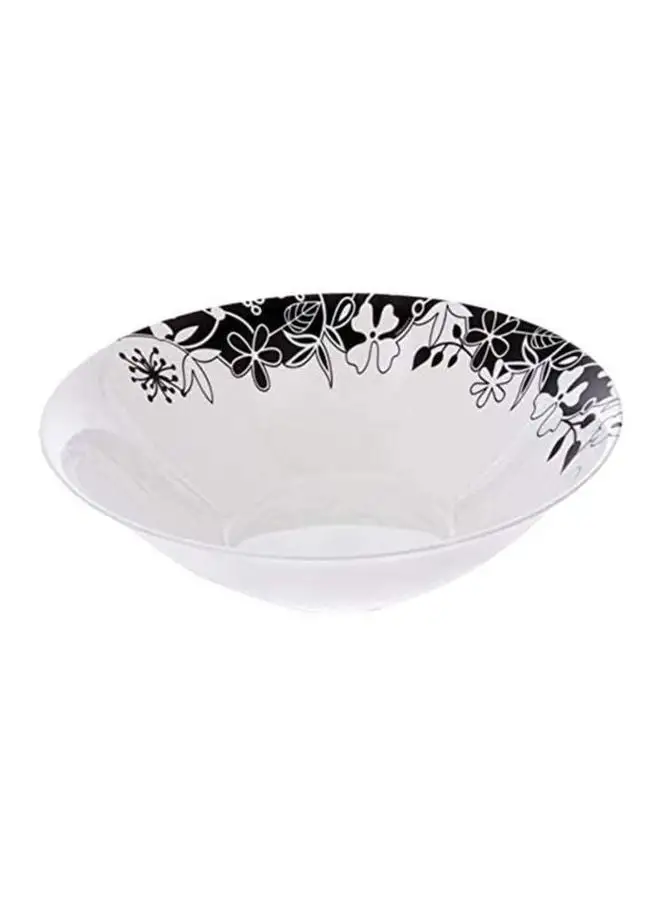 Luminarc Eden Black Salad Bowl White/Black 27cm