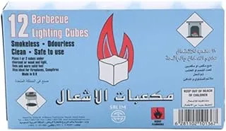 Salim Barbecue Lighting Cubes,12 Pieces