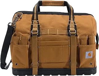 Carhartt Legacy Tool Bag 18-Inch w/Molded Base, Carhartt Brown