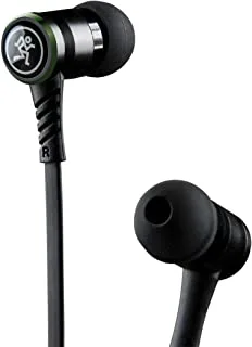 Mackie CR BUDS High Performance Earphones with Mic and Control, BLACK