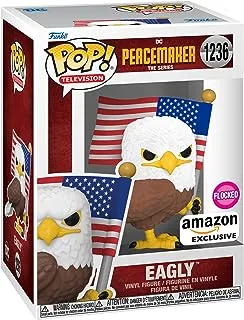 Funko Pop! TV: Peacemaker-Eagly - Flocked - Amazon Exclusive - Collectable Vinyl Figure - Gift Idea - Official Merchandise - Toys for Kids & Adults - TV Fans - Model Figure for Collectors and Display