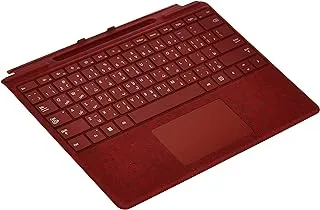 Microsoft Surface Accessories Pro Signature Keyboard Poppy Red 8XA 00034