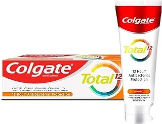 Colgate Total Vitamin C Antibacterial Multi Benefit Toothpaste 12 Hour Germ Protection Mint, 75ml