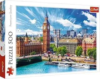 Trefl 37329 Sunny Day In London Puzzle Set (500 Pieces)