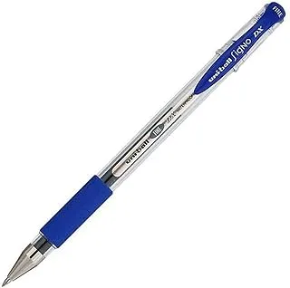 Mitsubishi Uni-Ball Signo Dx 0.7 Mm Tip Roller Pen 12-Pieces, Blue