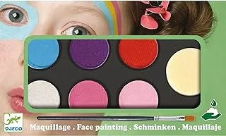 Djeco 6 Colours Palette Sweet Face Paints