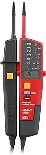 AgoHikeAE Uni-T Ut18c Auto Range Voltage Meter استمرارية المرحلة Rcd LCD Led 2 القطب اختبار كاشف On-Off اختبار الفولتميتر