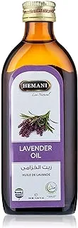 Hemani Lavender Oil, 150ml - 100% Pure & Natural - for Helps in distressing and promotes sleep, essential oils for soothing massage