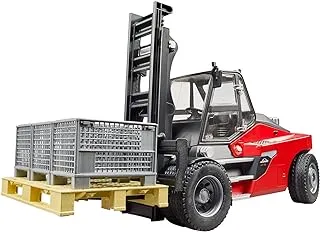 bruder Linde fork lift HD30 w/tow-coupling and 2 pallets, One Size