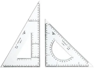 Deli-E6430 Set Square