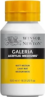 Winsor & Newton 3050821 Galeria Acrylic Matt Medium, 500ml