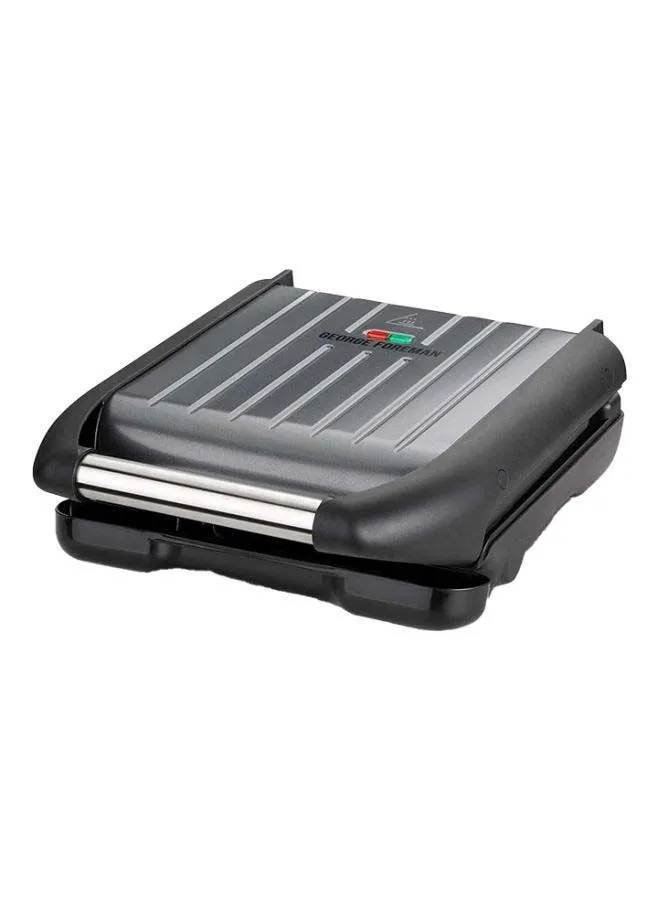 Russell Hobbs George Foreman Electric Indoor Grill Medium, For Home And Office Use, Stainless Steel Family Grill 1650 W 25041 Grey/Silver