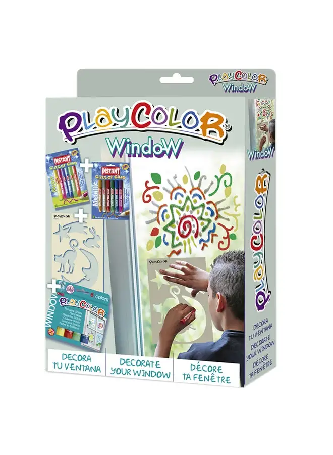 Playcolor Pack Art And Craft, Window 22.5x6x33cm