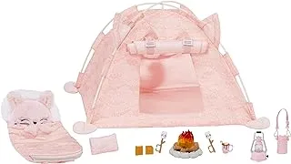 Mga Entertainment Na Surprise Kitty Cat Campground Tent Playset With 10+ Accessories, Toy For Kids Ages 5 6 7 8+ Years, Multicolor