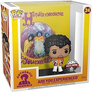 Funko Pop! Albums: Jimi Hendrix - Are You Experienced - Amazon Exclusive - Collectable Vinyl Figure - Gift Idea - Official Merchandise - Toys for Kids & Adults - Music Fans