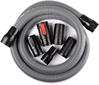 WORKSHOP Wet/Dry Vacs Vacuum Accessories, 1-7/8-Inch x 10-Feet Heavy Duty Contractor WS17823A Wet/Dry Vac Hose for Wet/Dry Shop Vacuums