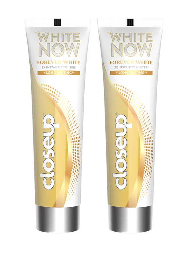 CLOSE White Now Toothpaste Pack Of 2 75ml