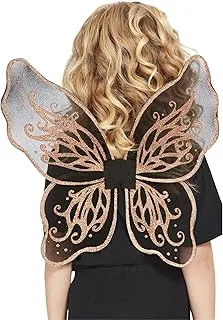 Dark Botanicals Butterfly Wings Gold with Glitter