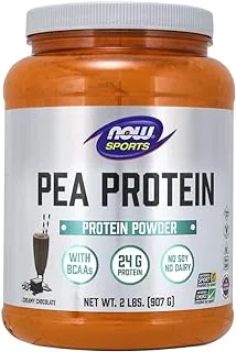 Now Sports Pea Protein Chocolate Powder 2 Lb