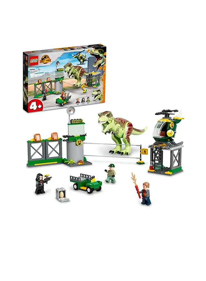 LEGO 6332792 LEGO 76944 Jurassic World T. rex Dinosaur Breakout Building Toy Set (140 Pieces) 4+ Years