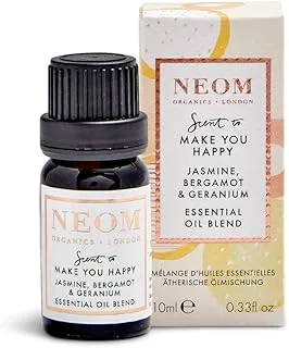 Neom Jasmine, Bergamot and Geranium Essential Oil Blend 10 ml