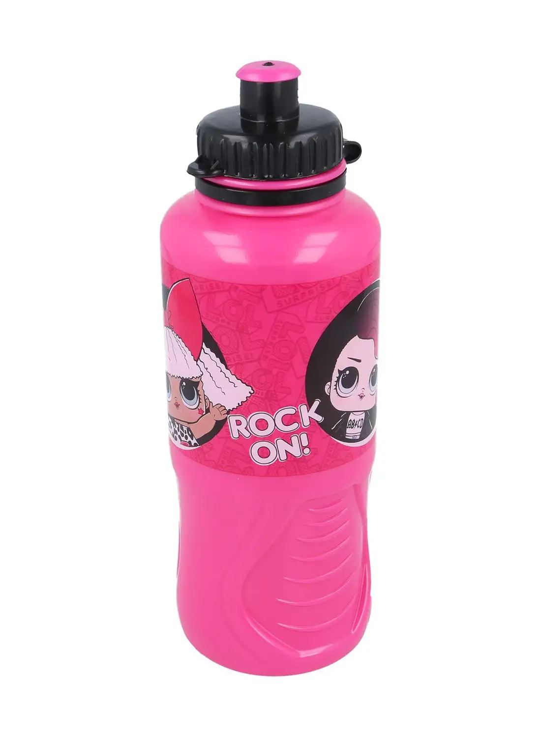 STOR Lol Surprise Rock On Ergo Sport Bottle Pink 6.45x6.45x19cm