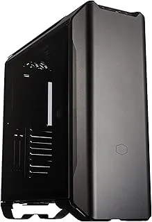 Cooler Master MasterCase SL600M Black ATX Mid-Tower, Aluminum Panels, Vertical Chimney Layout, Type-C I/O Panel, Noise Reduction & Top Air Vents (MCM-SL600M-KGNN-S00)