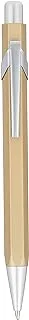 Hema Blue Ink Metal Ballpoint Pen, Brown