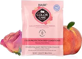 Hask Color Care Rose & Peach Color Protection Deep Conditioner Packette 50g