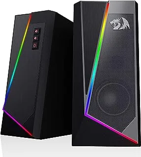 Redragon Gs520 Anvil Rgb Desktop Speakers, 2.0