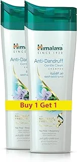 Himalaya Since 1930 Anti Dandruff Gentle Clean Shampoo, Gently Cleanses & Moisturizes Your Hair & Scalp- 2 X 400ml