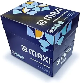 Maxi Photo Copy Paper A4 80 Gsm 500 Sheets X5 Box, 80Ga4, A4 Paper