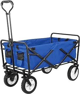 Coolbaby Heavy Duty Folding Truck متعددة الوظائف في الهواء الطلق عربة حديقة التخييم مع عجلات عالمية ومقابض قابلة للتعديل