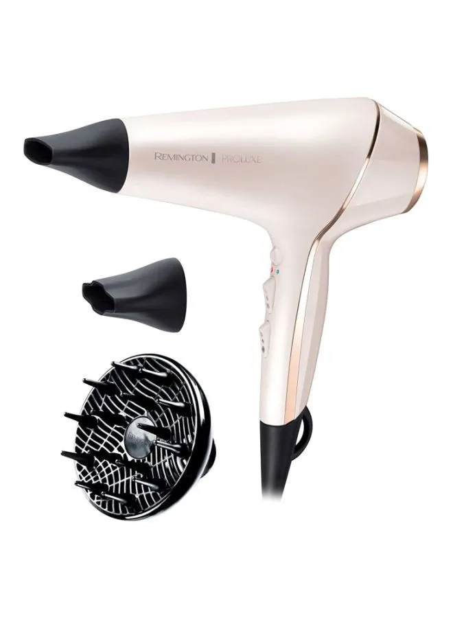 REMINGTON Proluxe Profession Hair Dryer Pink/Black 21.3 x 9.3 x 29cm