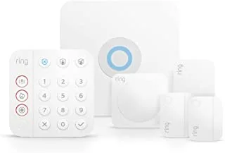 مجموعة أدوات Ring Alarm من 5 قطع مع مستشعرات اتصال إضافية