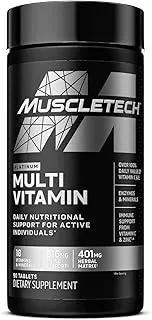 Muscletech Platinum Multi Vitamin (18 Vitamins & Minerals) 90 Tablets