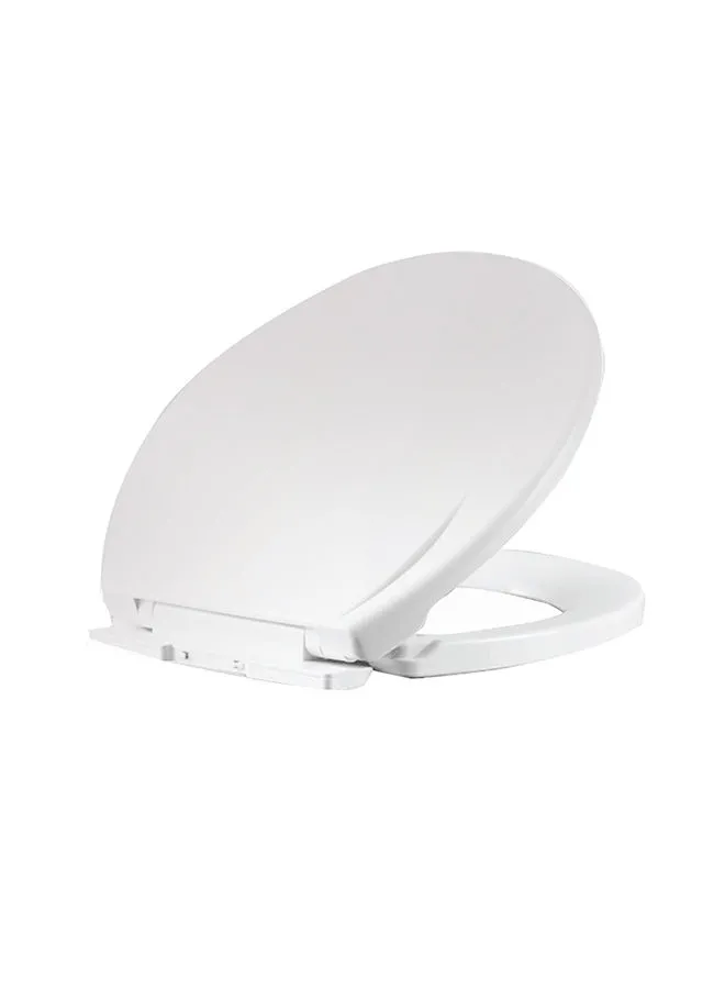 Bold Toilet Seat With Soft Close Lid With Fixing And Quick Release Hinge White