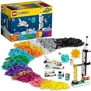 LEGO Classic Space Mission 11022 Building Blocks Toy Set; Toys for Boys, Girls, and Kids (1,700 Pieces)