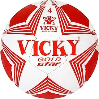 Vicky Gold Star, Size-4 Football,Red-White