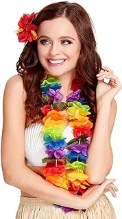 Smiffys Bright Rainbow Lei - Large