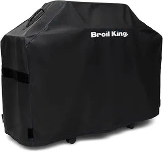 غطاء شواية من Broil King 68470 شديد التحمل مصنوع من مادة PVC / بوليستر مقاس 51 بوصة ، بني / A