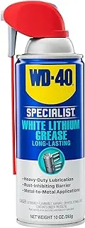 WD-40 Company Specialist Lithium Grease Spray, 10 Oz, White