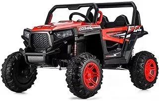 Ride On Megastar Zinger Utv Buggy 12 V With 2 Seat - Red