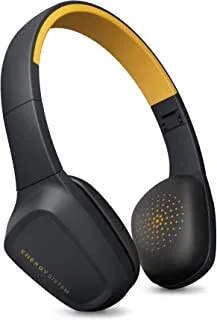 ENERGY SISTEM Headphones 3 Bluetooth Yellow (Bluetooth, Playback control, Rotation system for perfect fit, Foldable, Rechargeable battery, Microphone), small, Wireless