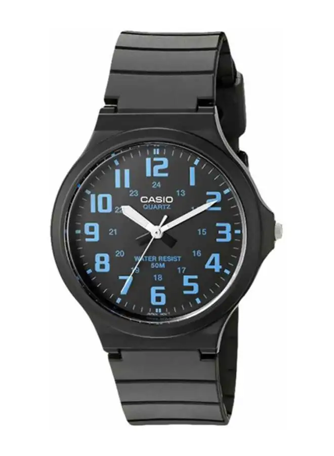 CASIO Men's Youth Analog Watch MW-240-2BVDF - 44 mm - Black