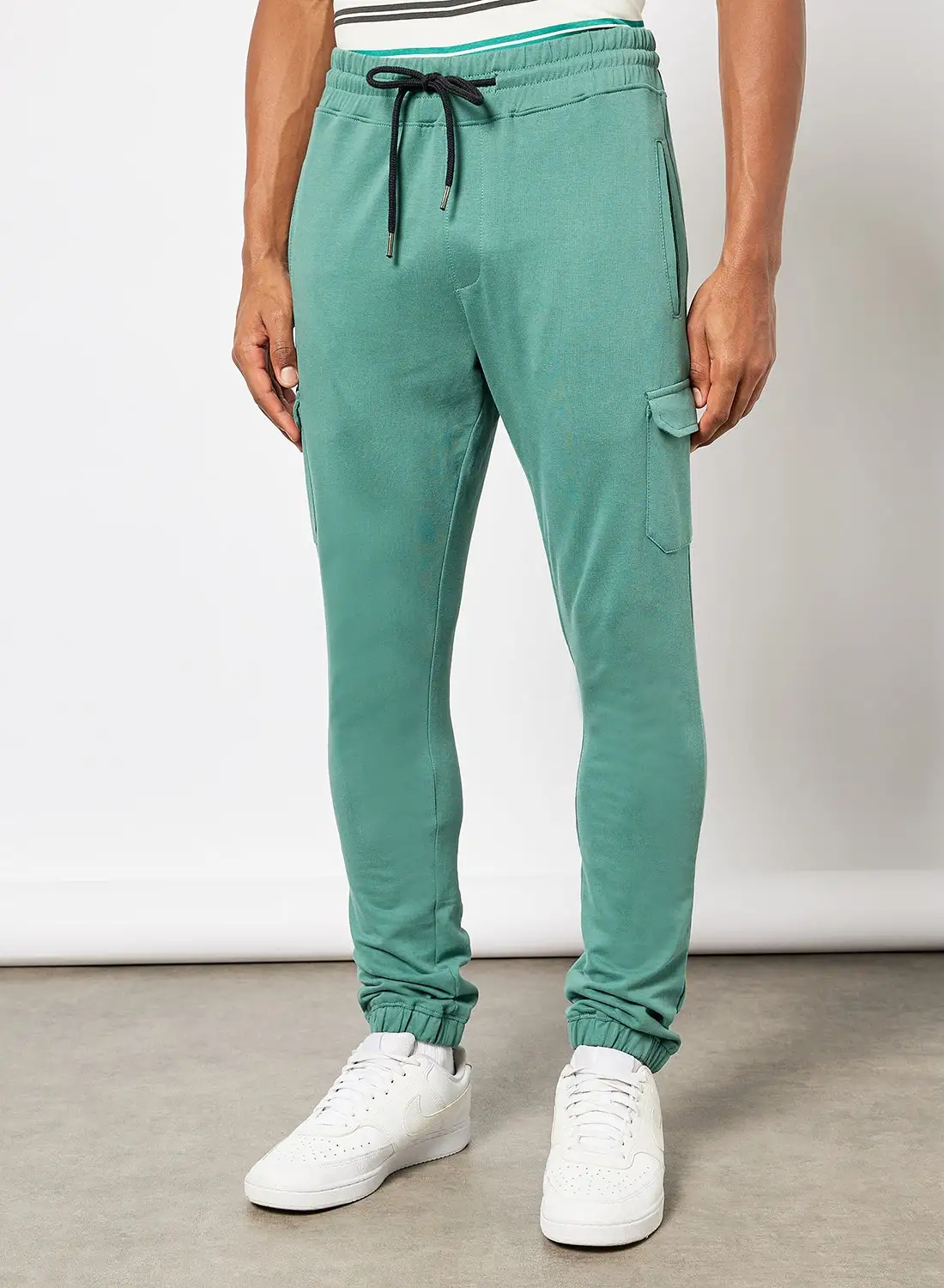 QUWA Stylish Cargo Jogger Spruce