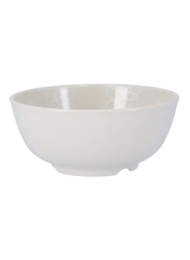 Royalford Serving Bowl White Pearl 6inch