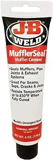 J-B Weld Mufflerseal Muffler Cement Plastic Tube dark gray 6 Oz. 37906