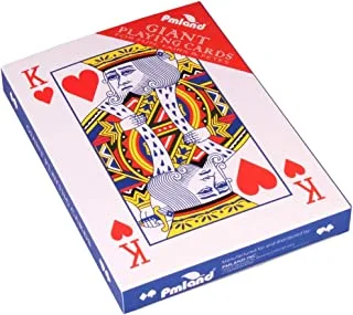 Pmland Giant 5 X 7 Inch Large Poker Index Playing Cards