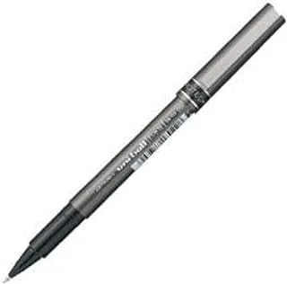 Mitsubishi Uni-Ball Micro Deluxe 0.5 mm Tip Rollerball Pen 2-Pack, Blue/Black